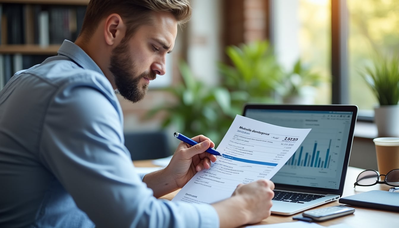 Illustration: Comprendre le rôle de la mutuelle sur la fiche de paie d’entreprise