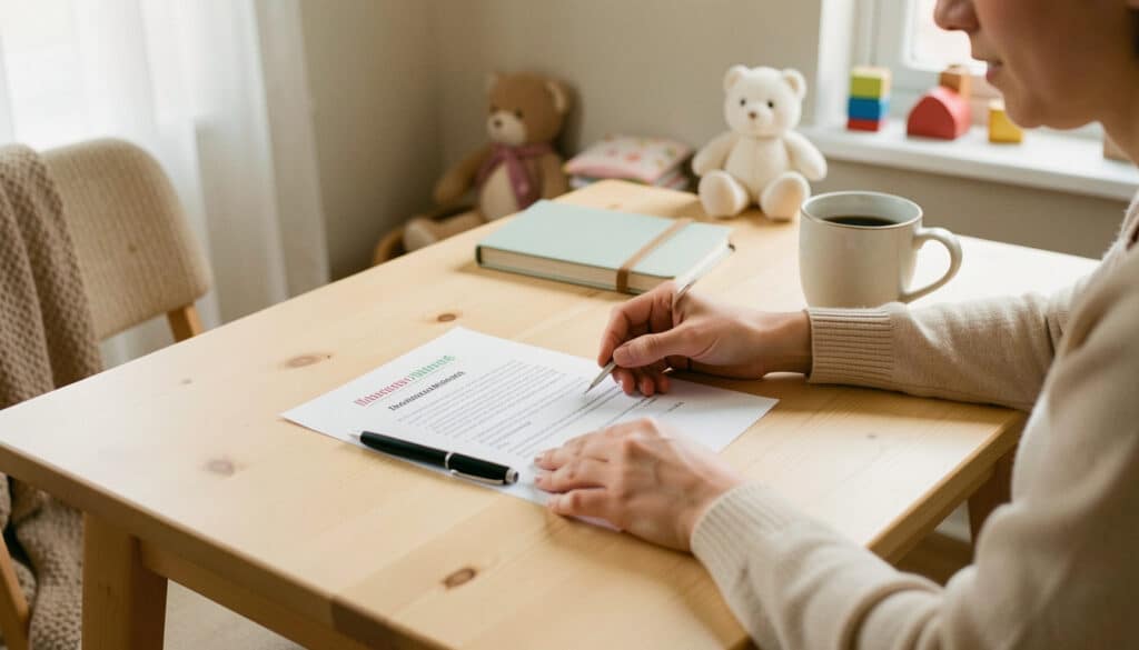 Avenant au contrat de l’assistante maternelle
