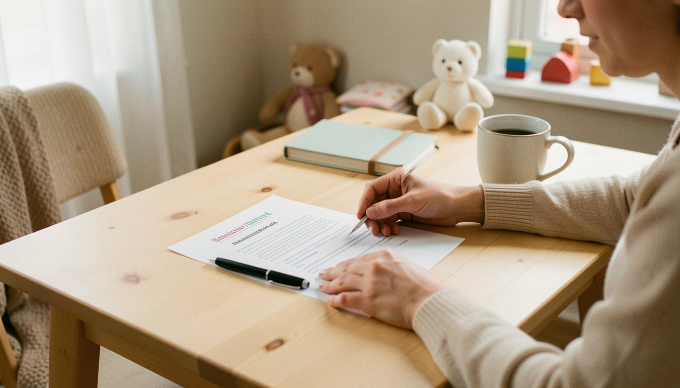 Avenant au contrat de l’assistante maternelle